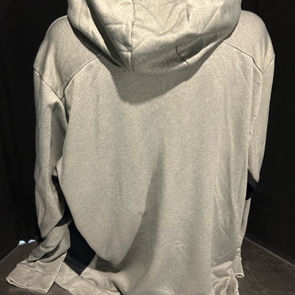 Nike Gray Hoodie with Black Accents - Picture 8 of 9